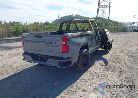 2025 Chevrolet Silverado 1500 4Wd Standard Bed Rst из США, поврежденный, VIN 1GCRKEED2SZ221205